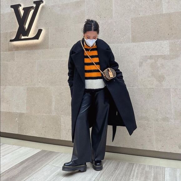 ZARA STRIPED KNIT SWEATER - Picture 2 of 16